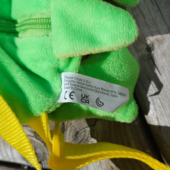 Chupa Chups Lollipops Dinosaur Triceratops Plush Backpack Limited Edition 18+ M - Picture 4 of 7